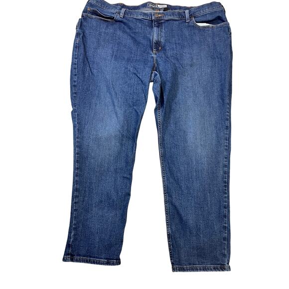 Carhartt‎ Relaxed Fit Women's Carpenter Denim Jeans, Size 24 PLUS Medium Wash - Picture 1 of 13